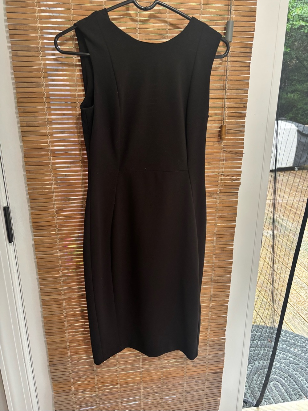 Calvin Klein Black Sleeveless Sheath Dress Women’s Size 4